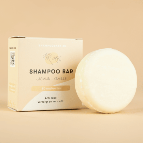 Shampoo Bar Jasmijn (voor normaal tot droog haar en anti-roos)