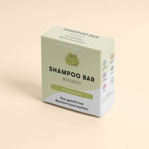 Shampoo Bar Bergamot (voor geverfd/gekleurd haar)