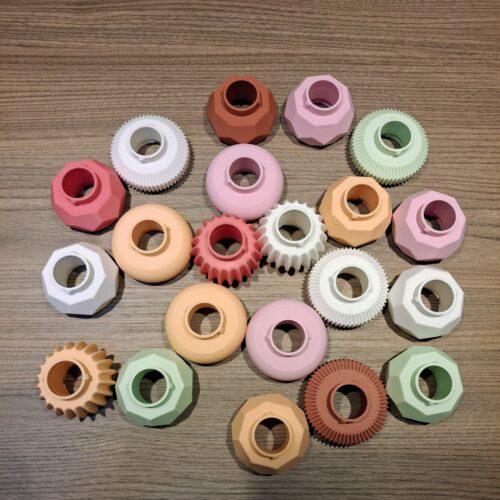 Modulair kandelaar diverse vormen en kleuren