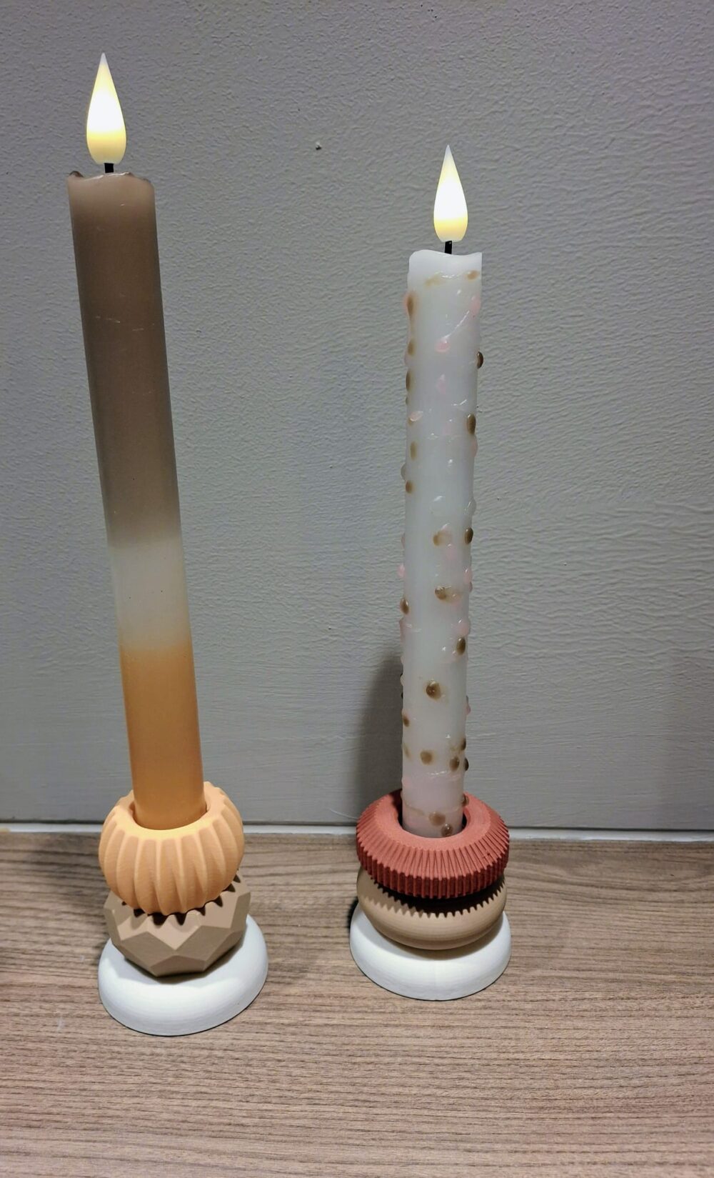 Modulair kandelaar diverse vormen en kleuren