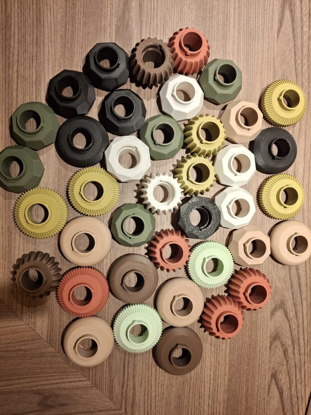 Modulair kandelaar diverse vormen en kleuren