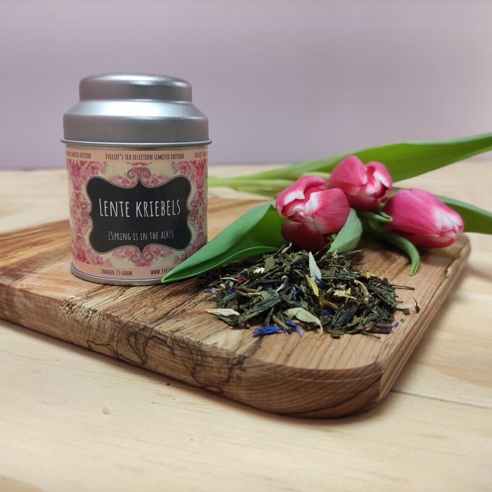 Lente kriebels (groene thee)
