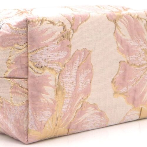 Make-up tasjes flowers pink