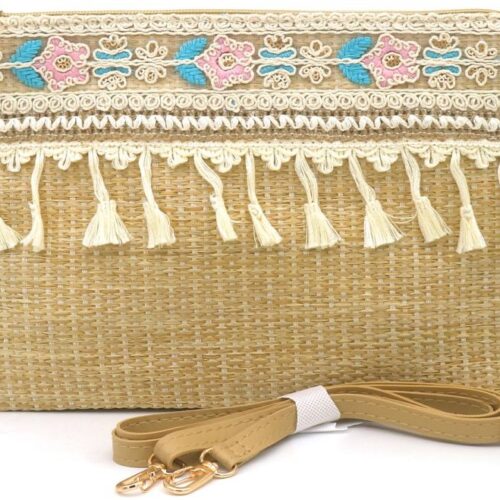 Tasje Woven Clutch