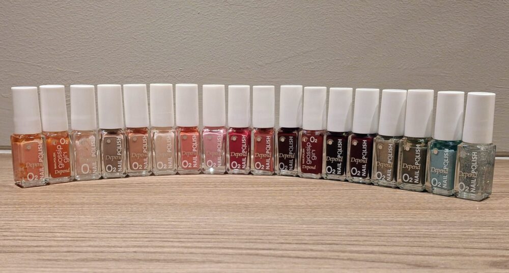 depend 1 DEPEND zuurstofdoorlatende nagellak alle kleuren