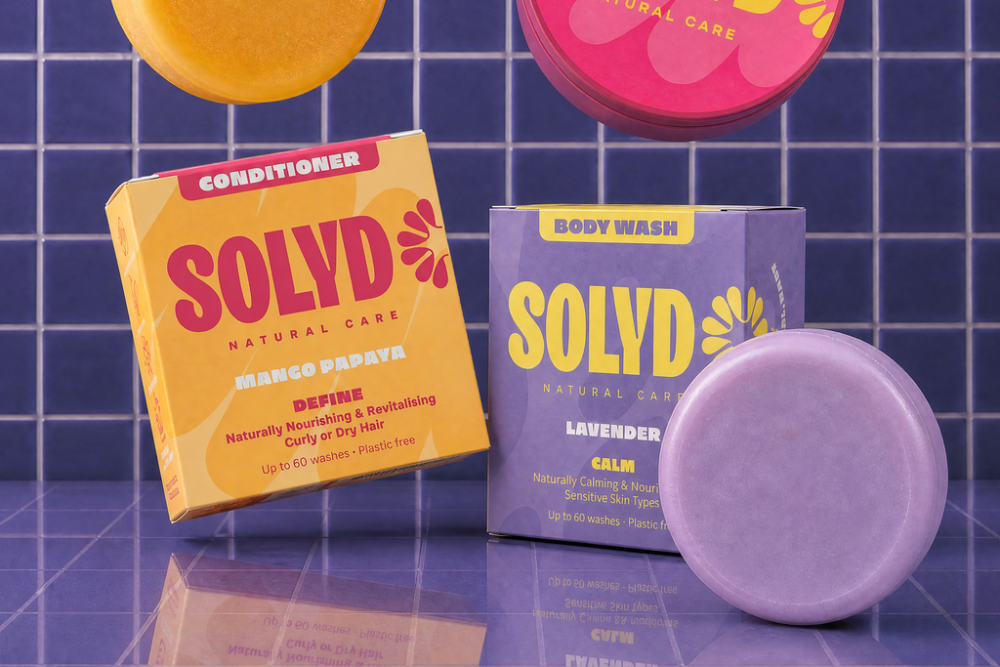 solyd algemeen 2 Shampoo Bar Mango Papaya